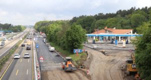 An der Autobahn A3 wird die Tank- und Rastanlage Ohligser Heide Ost bis voraussichtlich Samstag, 25. Mai, zu großen Teilen gesperrt bleiben. (Foto: © Bastian Glumm)