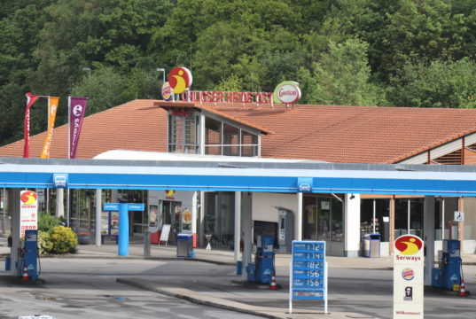 Die Autobahnraststätte Ohligser Heide am der Autobahn A3 liegt auf Solinger Stadtgebiet. (Foto: © Bastian Glumm)