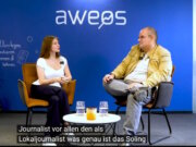 Die Digitalagentur AWEOS hat in der neuesten Folge ihres Formats „Deep Dive“ Bastian Glumm vom SolingenMagazin im Interview. (Screenshot: AWEOS)