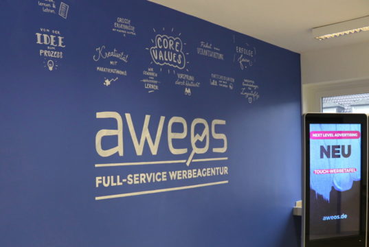 Die Solinger Full-Service Werbeagentur AWEOS hat ihre Geschäftsräume an der Kölner Straße 115-119. (Foto: © Bastian Glumm)