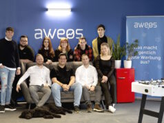 Das Team der Solinger Digitalagentur AWEOS hat Anfang des Jahres neue Räume an der Schorberger Straße bezogen. (Foto: © AWEOS)