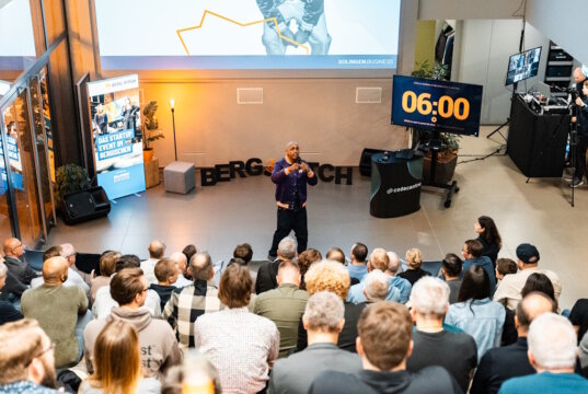 Am 10. Oktober findet der 15. berg-pitch, das größte Start-up Pitch Event im Bergischen Land, in den Räumen der codecentric AG statt. (Foto: © Solingen.Business)