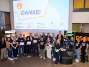 Das Startup „Choosy“ setzte sich beim 15. Berg-Pitch von Solingen.Business durch und konnte sowohl die Jury als auch das Publikum überzeugen. (Foto: © Solingen.Business | Daniel Rüsseler)