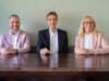Das neue Geschäftsführungsteam der Diakonie Bethanien (v.l.): Dr. Marc Deffland (Vorsitz), Dr. Stephan Ricken und Natalie Schaffert. (Foto: © Katrin Küllenberg/Diakonie Bethanien)