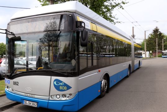 Aufgrund des nächsten Warnstreiks werden die Busse der Verkehrsbetriebe am Dienstag den Betriebshof nicht verlassen. (Symbolfoto: © Bastian Glumm)