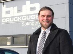 Ralf Ahnert ist Geschäftsführer der bub-Druckguss GmbH an der Alten Ziegelei in Gräfrath. Als einer von insgesamt fünf Unternehmern im Gewerbegebiet Dycker Feld hat er seine Firma für schnelles Internet angemeldet. (Foto: © Bastian Glumm)