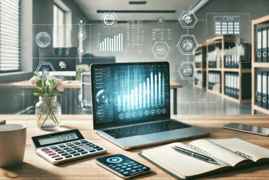 Die Digitalisierung hat sich längst in allen Lebensbereichen etabliert – und die Buchhaltung bildet dabei keine Ausnahme. (Bild: Open AI)