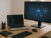 Die fortschreitende Digitalisierung stellt viele Unternehmen in Solingen vor neue Herausforderungen – bietet aber auch enorme Chancen. (Bild: Open AI)