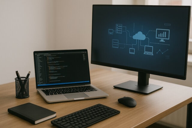 Die fortschreitende Digitalisierung stellt viele Unternehmen in Solingen vor neue Herausforderungen – bietet aber auch enorme Chancen. (Bild: Open AI)