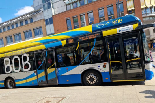 Seit Ende Oktober 2019 sind die ersten BOBs in Solingen unterwegs. (Foto: © Bastian Glumm)