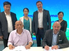 Derzeit befindet sich eine Solinger Wirtschaftsdelegation um Oberbürgermeister Tim Kurzbach und Wirtschaftsförderer Frank Balkenhol in China, jetzt wurden mehrere Absichtserklärungen zu Kooperationen unterzeichnet. (Foto: © Stadt Solingen)