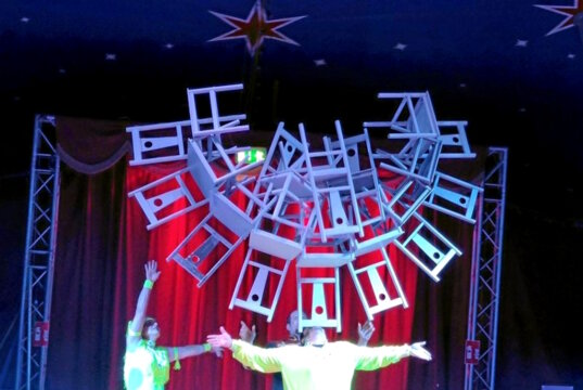 Der Circus Altano gastiert in Solingen vom 27. März bis zum 6. April auf dem Ohligser Schützenplatz. (Foto: © Circus Altano)