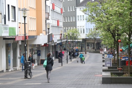 Die Stadtverwaltung stellte jetzt ein Handlungskonzept für die Solinger Innenstadt unter dem Titel "City 2030" vor. In den nächsten Jahren wird es in der Innenstadt drastische Änderungen geben. (Foto: © Bastian Glumm)