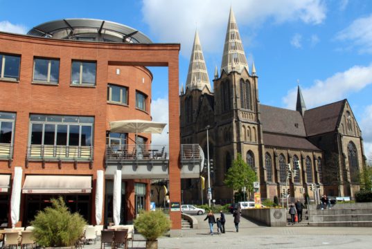 Die Clemenskirche im Herzen der Solinger Innenstadt. (Archivfoto: © B. Glumm)