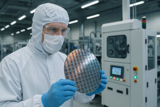 Deutschlands Antwort auf globale Abhängigkeiten: Computer und Mikro-Chips aus eigener Hand. (Bild: Open AI)