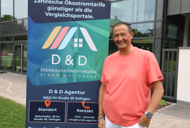 d-und-d-agentut-delwos Peter-Paul Delwos von der D&D Agentur lädt am 30. August zum Tag der offenen Tür ins Studio 39 im Solinger Südpark ein. (Foto: © Bastian Glumm)