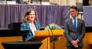 Dagmar Becker wurde jetzt im Solinger Stadtrat verabschiedet. Nach zehn Jahren als Beigeordnete endet ihre Amtszeit am 15. Mai. (Foto: © Stadt Solingen)