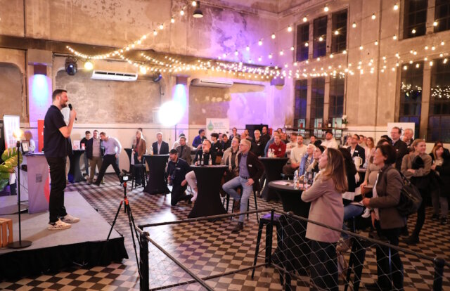 Der Bergsteiger-Accelerator, das Startup-Förderprogramm von Solingen.Business, feierte jetzt mit seinem Demo Day in der Alten Maschinenhalle den krönenden Abschluss seiner siebten Förderrunde. (Foto: © Bastian Glumm)