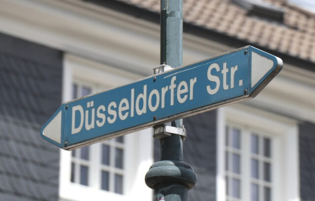 Die Düsseldorfer Straße in Solingen- Ohligs. (Archivfoto: © Bastian Glumm)