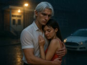 Wionot und Emma sind ein Liebespaar. "Engelsklinge" wurde von der ukrainischen Autorin Svitlana Glumm verfasst. (Bild: Open AI)