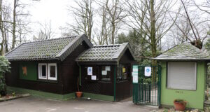 Der Haupteingang des Tierparks Fauna in Gräfrath. (Archivfoto: © Bastian Glumm)