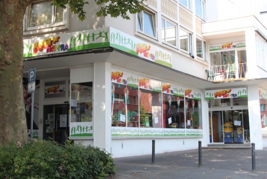 Der Felix Kids-Club an seinem neuen Standort am Breidbacher Tor Ecke Goerdelerstraße in Mitte. (Foto: © B. Glumm)