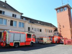 Die Feuer- und Rettungswache I der Feuerwehr Solingen an der Katternberger Straße. (Foto: © Bastian Glumm)
