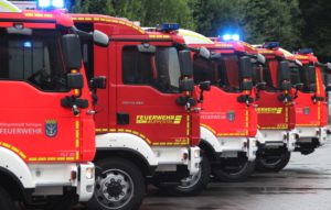 Hilfeleistungslöschfahrzeuge sind die Allzweckwaffen der Feuerwehr. Sie eignen sich einerseits zur Brandbekämpfung und können andererseits auch bei technischen Hilfeleistungen zum Einsatz kommen. (Foto: © B. Glumm)