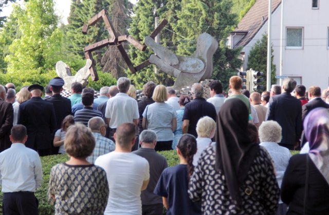 Am 29. Mai wird in Solingen zum 25. Mal der Opfer des Mordanschlags von 1993 gedacht. (Archivfoto: © Bastian Glumm)