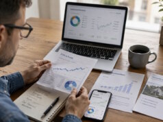 Lange Zeit galt das Eigenheim als Golden Standard bei der privaten Altersvorsorge. Inzwischen legen jedoch auch viele Bundesbürger ihr Geld in Aktien und ETFs an. (Bild: OpenAI)