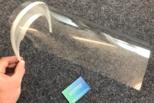 Zehn weitere 3D-Drucker wurden jetzt bestellt, um am 3D-Startup-Campus NRW die Produktion von "Face Shields" zu forcie4ren. (Foto: © 3D-Startup-Campus NRW)