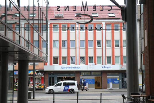 Der Solinger Gesundheitskiosk ist in Räumen an der Mummstraße 25 untergebracht. (Foto: © Bastian Glumm)