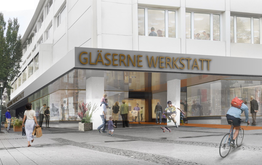 Im ehemaligen Appelrath & Cüpper-Gebäude entsteht die "Gäserne Werkstatt": (Bild: © raumwerk.architekten)