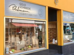 Die Goldschmiede Pohlmann in der Ohligser Fußgängerzone mit neuem Standort an der Düsseldorfer Straße 16. (Foto: © Laura Mertens)