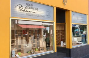 Die Goldschmiede Pohlmann in der Ohligser Fußgängerzone mit neuem Standort an der Düsseldorfer Straße 16. (Foto: © Laura Mertens)