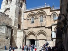 Die Grabeskirche befindet sich im Herzen der Jerusalemer Altstadt. Hier soll der Ort der Kreuzigung Jesu, sein Grab und der Auferstehung sein. (Foto: © Bastian Glumm)
