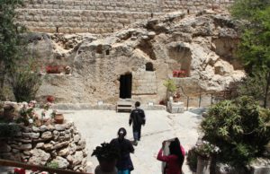 Nördlich der Jerusalemer Altstadt befindet sich das so genannte "Gartengrab". Für manche Christen der einzig wahre Ort von Christi Tod und Auferstehung.... (Foto: © B. Glumm)