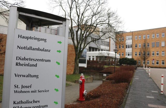 Auf dem Gelände des St. Josef Krankenhauses Haan soll demnächst eine Praxisklinik eröffnen. (Foto: © Bastian Glumm)