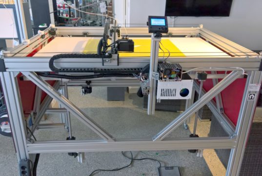 Das 3D-Netzwerk der Solinger Wirtschaftsförderung wird sich auf der HANNOVER MESSE unter anderem mit einem Großraum-Drucker der Firma SIDL präsentieren. (Foto: © 3D-Netzwerk)