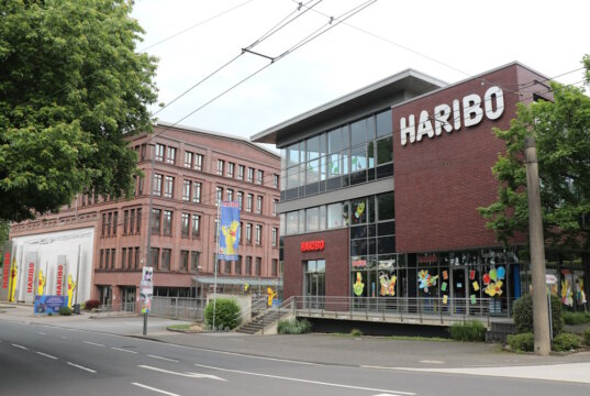 Das Werk der Firma Haribo an der Wuppertaler Straße in Solingen. (Foto: © Bastian Glumm)