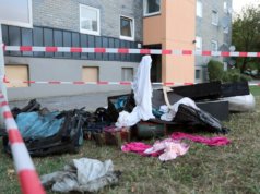 Die Feuerwehr wurde am späten Donnerstagnachmittag zu einem gemeldeten Kellerbrand in einem achtgeschossigen Wohngebäude an der Hasselstraße gerufen. (Foto: © Das SolingenMagazin)