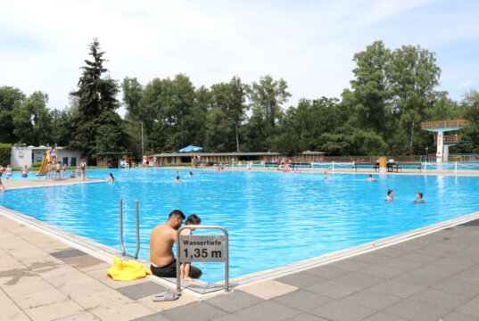 Das Freibad Heide, oder das Heidebad, in Ohligs. (Foto: © Bastian Glumm)