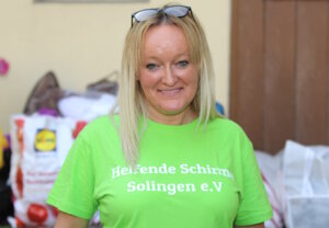 Agnieszka Moranska-Röder ist Vorsitzende des Vereins "Helfende Schirme Solingen". (Foto: © Bastian Glumm)