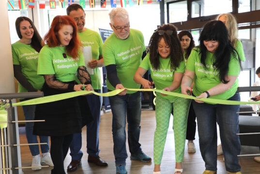 Der Verein Helfende Schirme Solingen e.V. lädt am kommenden Sonntag zu einem Tag der offenen Tür mit Kindertag in seine Räume an der Linkgasse ein. (Foto: © Bastian Glumm)