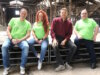 Der Verein Helfende Schirme Solingen gestaltet am 12. Juli einen Ukraine-Tag bei "urban utopia". Freuen sich darauf: v.li. Peter-Paul Delows und Agnieszka Moranska-Röder vom Verein Helfende Schirme Solingen, Max Gehrmann vom veranstaltenden FSI Forum und Salvatore Scianna (Helfende Schirme). (Foto: © Bastian Glumm)