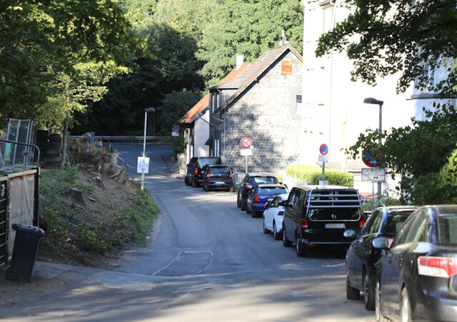Am kommenden Donnerstag beginnen Straßenbauarbeiten an der Herberger Straße ab der Einmündung Frankenstraße. (Foto: © Bastian Glumm)