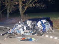 In Höhscheid kam es am Samstagabend auf der Neuenkamper Straße zu einem Verkehrsunfall, den ein 35-jähriger Mann nicht überlebte. (Foto: © Tim Oelbermann)
