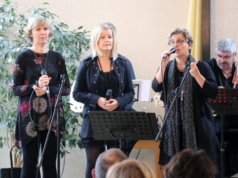 Am Freitag wird das Solinger Ensemble "Vocalissime" bei einem Schaufensterkonzert im leer stehenden Ladenlokal an der Hauptstraße 26 auftreten. (Archivfoto: © Bastian Glumm)