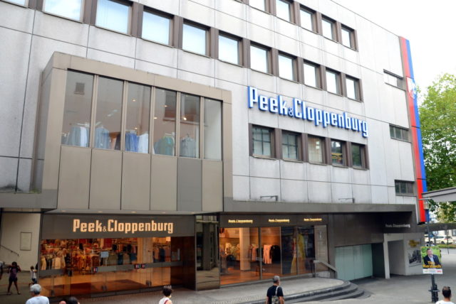 Das Modehaus Peek & Cloppenburg in der Solinger Innenstadt wird Ende des Jahres seine Pforten schließen. (Foto: © Martina Hörle)