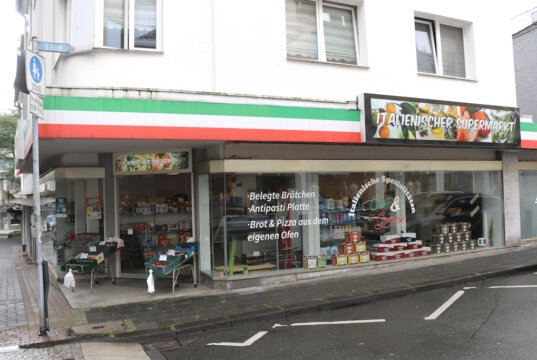Der Italienische Supermarkt an der Linkgasse hat geschlossen, das Betreiber-Ehepaar Zito musste aufgeben. (Archivfoto: © Bastian Glumm)